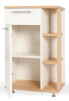 Тумба Andra 50x30x80 White/Oak фото №2 — интернет-магазин Desire.md