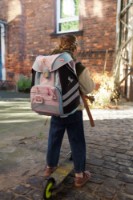 Rucsac școlar Lassig Flexy Unique Pink/Blue/Black LS1205008780 imaginea #2 — magazin online Desire.md