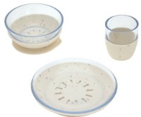 Стеклянный набор посуды Lassig Glass/Silicone Nature LS1310002343 фото №1 — интернет-магазин Desire.md