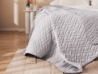 Cuvertura Dormeo 2in1 Essentials 140x200 Grey/White imaginea #3 — magazin online Desire.md