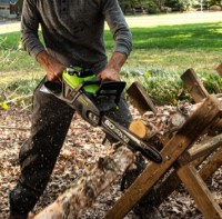 Цепная пила аккумуляторная Greenworks GD60CS40 фото №5 — интернет-магазин Desire.md