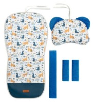 Set saltea si perne pentru carucior Sensillo  Velvet Delux (20711) imaginea #5 — magazin online Desire.md