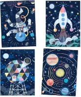 Раскраска для детей Djeco Cosmic mission DJ09727 фото №2 — интернет-магазин Desire.md