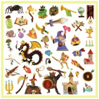 Autocolante Djeco DJ09277 imaginea #2 — magazin online Desire.md