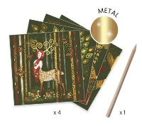 Скретчинг Djeco Golden Goddesses DJ09374 фото №3 — интернет-магазин Desire.md