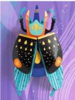 Set de decorare Djeco Paper Bugs DJ09449 imaginea #5 — magazin online Desire.md