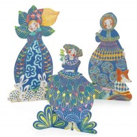 Carduri razuibile Djeco Pretty Dresses DJ09707 imaginea #1 — magazin online Desire.md