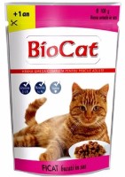Влажный корм для кошек BioCat Ficat în Sos 0.1kg 24pcs