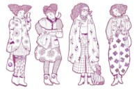 Раскраска Djeco Rosemary & ses amies DJ09551 фото №3 — интернет-магазин Desire.md