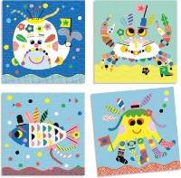 Наклейки Djeco Sea Creatures DJ08931 фото №4 — интернет-магазин Desire.md