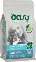 Hrană uscată pentru câini Oasy Puppy & Junior Mini Lamb 2.5kg