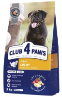 Hrană uscată pentru câini Club 4 Paws Adult Light Small Breeds 5kg