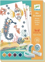 Набор штампов Djeco Surprising Animals DJ08742 фото №3 — интернет-магазин Desire.md