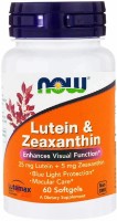 Supliment alimentar NOW Lutein & Zeaxanthin 60cap