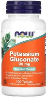 Supliment alimentar NOW Potassium Gluconate 99mg 100tab