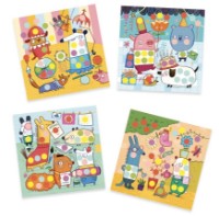 Наклейки Djeco With Coloured Dots DJ09044 фото №1 — интернет-магазин Desire.md