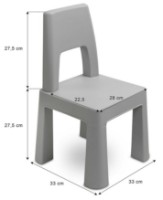 Детский столик со стульями Toyz Monti Mint (1011) фото №6 — интернет-магазин Desire.md