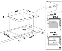Индукционная панель Whirlpool WL B1160 BF фото №4 — интернет-магазин Desire.md