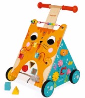 Бизиборд Janod Multi-Activities Cat Baby Walker J08005