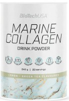 Protecție de articulație Biotech Marine Collagen 240g Lemon-Green Tea