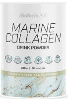 Protecție de articulație Biotech Marine Collagen 240g Lemon-Green Tea imaginea #1 — magazin online Desire.md