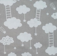 Гнездо для малыша New Baby Minky Clouds Grey (42796) фото №7 — интернет-магазин Desire.md