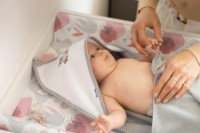 Masă înfăşat Sensillo  Pink Platina (13612) imaginea #2 — magazin online Desire.md