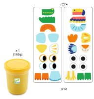 Plastilina Djeco Light Clay DJ09030 imaginea #4 — magazin online Desire.md