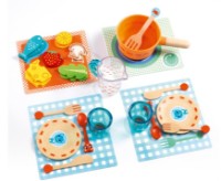 Набор посуды для кукол Djeco Dinner time DJ06547 фото №3 — интернет-магазин Desire.md