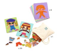 Haine si accesorii pentru păpuși Djeco Dress Up Bingo DJ08190 imaginea #2 — magazin online Desire.md