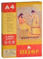 Самоклеящиеся этикетки для принтера Olimp A4/100p 2pcs