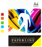 Hartie copiator Paperline Rainbow A4/5x50p Intensive