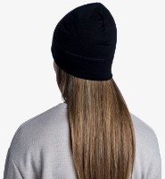 Căciulă Buff Merino Lightweight Solid Black imaginea #6 — magazin online Desire.md