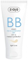 BB Cremă Ziaja SPF15 Oily & Combination Skin Light 50ml