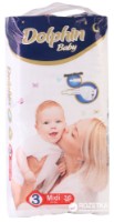 Подгузники Dolphin Midi 3/68pcs
