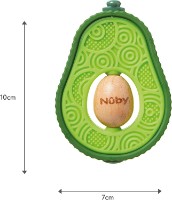 Inel gingival Nuby Avocado (NV06026)