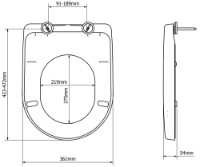 Capac de toaletă Bemis Palermo 2204SEL000 imaginea #3 — magazin online Desire.md