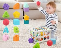 Sortator Huanger Shape Sorting Baby Toy