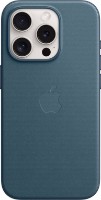 Husa de protecție Apple iPhone 15 Pro FineWoven Case with MagSafe Pacific Blue imaginea #1 — magazin online Desire.md