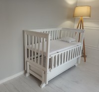 Pătuţ Гойдалка Alex White (1B26-1) imaginea #2 — magazin online Desire.md