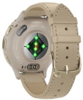 Смарт-часы Garmin Venu 3S French Gray/Soft Gold Leather (010-02785-55) фото №3 — интернет-магазин Desire.md