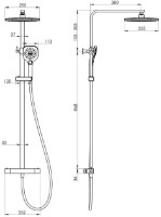 Set pentru duș Imprese Centrum LT T-15260LT imaginea #2 — magazin online Desire.md