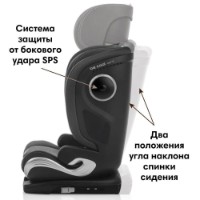 Детское автокресло Jane Be Cool Mars Black (7023 Y76) фото №4 — интернет-магазин Desire.md