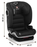 Детское автокресло Jane Be Cool Mars Black (7023 Y76) фото №7 — интернет-магазин Desire.md