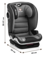 Детское автокресло Jane Be Cool Mars Grey (7023 Y77) фото №8 — интернет-магазин Desire.md