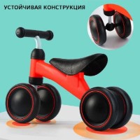 Bicicleta fără pedale Beise Grow Future Red (69779) imaginea #3 — magazin online Desire.md