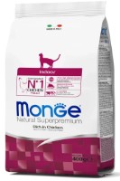 Hrană uscată pentru pisici Monge Superpremium Indoor Rich in Chicken 400g