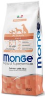 Hrană uscată pentru câini Monge Superpremium All Breeds Adult Salmon/Rice 12kg