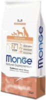 Hrană uscată pentru câini Monge Superpremium All Breeds Puppy & Junior Salmon/Rice 12kg