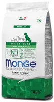 Hrană uscată pentru câini Monge Superpremium Maxi Puppy & Junior Rich in Chicken 3kg